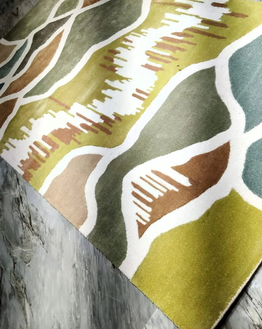 AR-005 | Abstract Modern Hand-Tufted Rug My Store